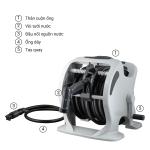 Bộ vòi thu rút tưới vườn Takagi Mercury 2 Twister (CG) 30m RT330CG