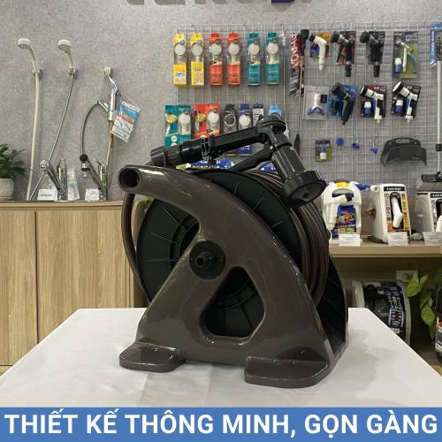 Bộ cuộn ống tưới cây 30m Tough Brown Takagi R330TBR