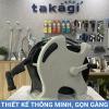 Bộ vòi thu rút tưới vườn Takagi Mercury 2 Twister (CG) 30m RT330CG