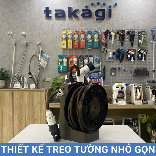 Bộ cuộn vòi tưới cây 15m Aurora LIGHT Takagi R1415BR