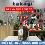 Bộ cuộn vòi tưới cây 10m Takagi Nhật Bản R110CG